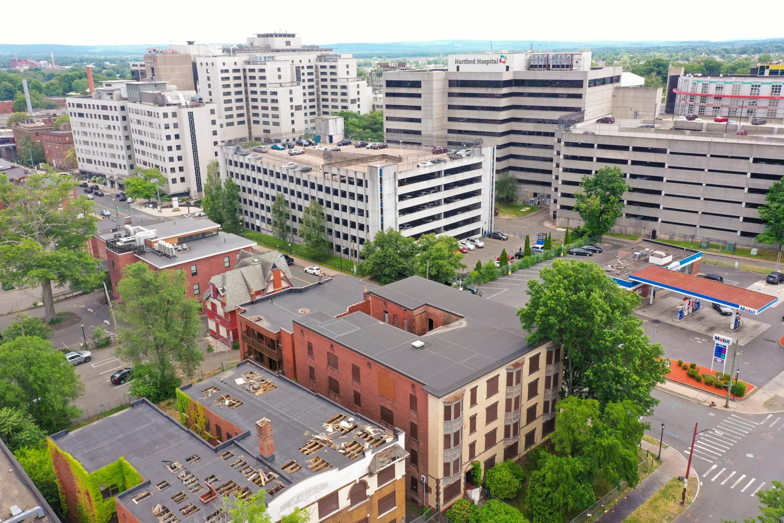 hospital roof phase plan