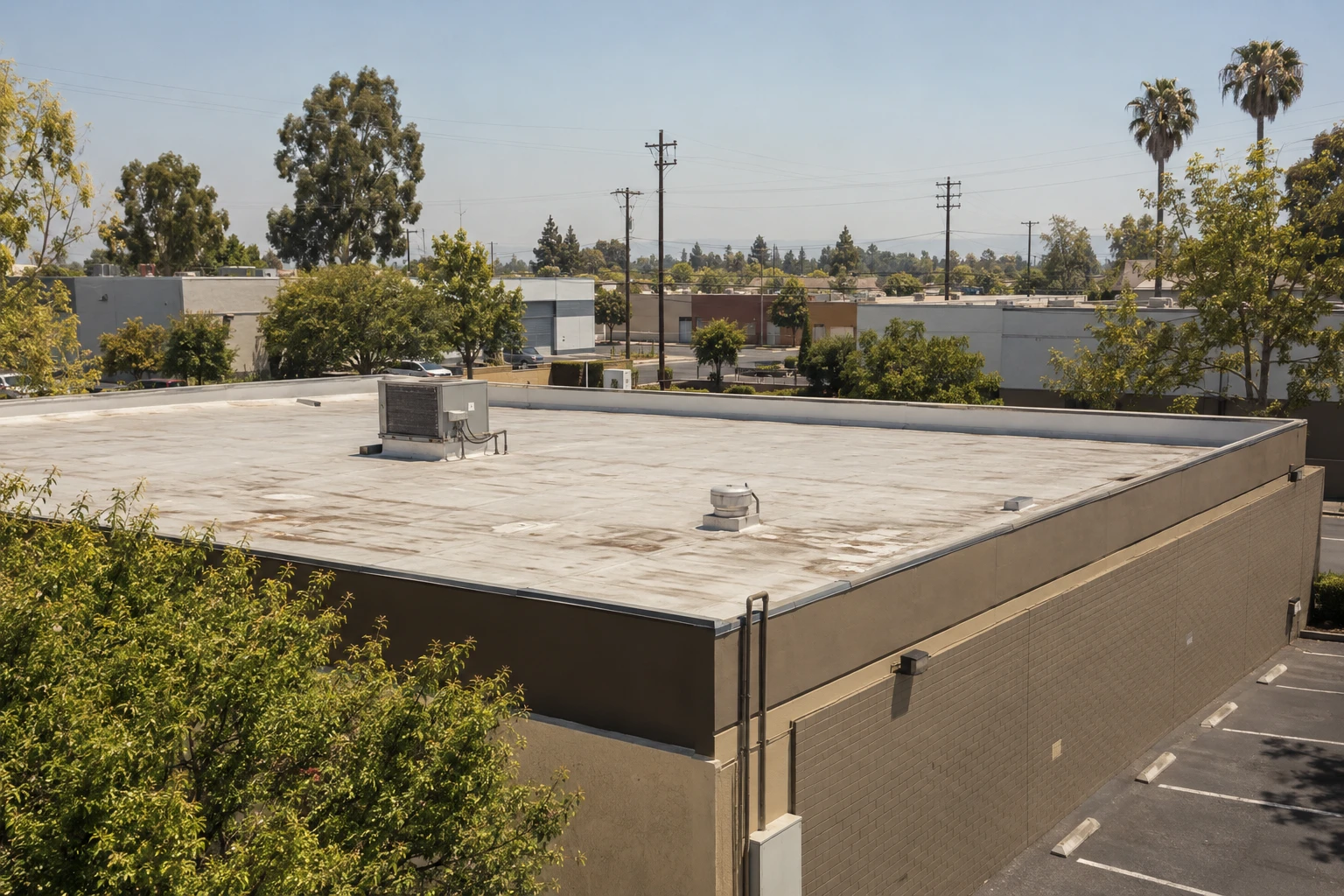 Commercial Roofing in Park Avenue Corridor, Chico, CA