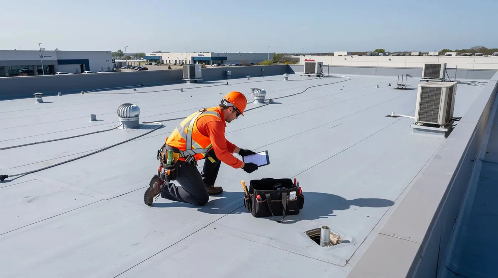 Commercial Roof Maintenance in Chico, CA