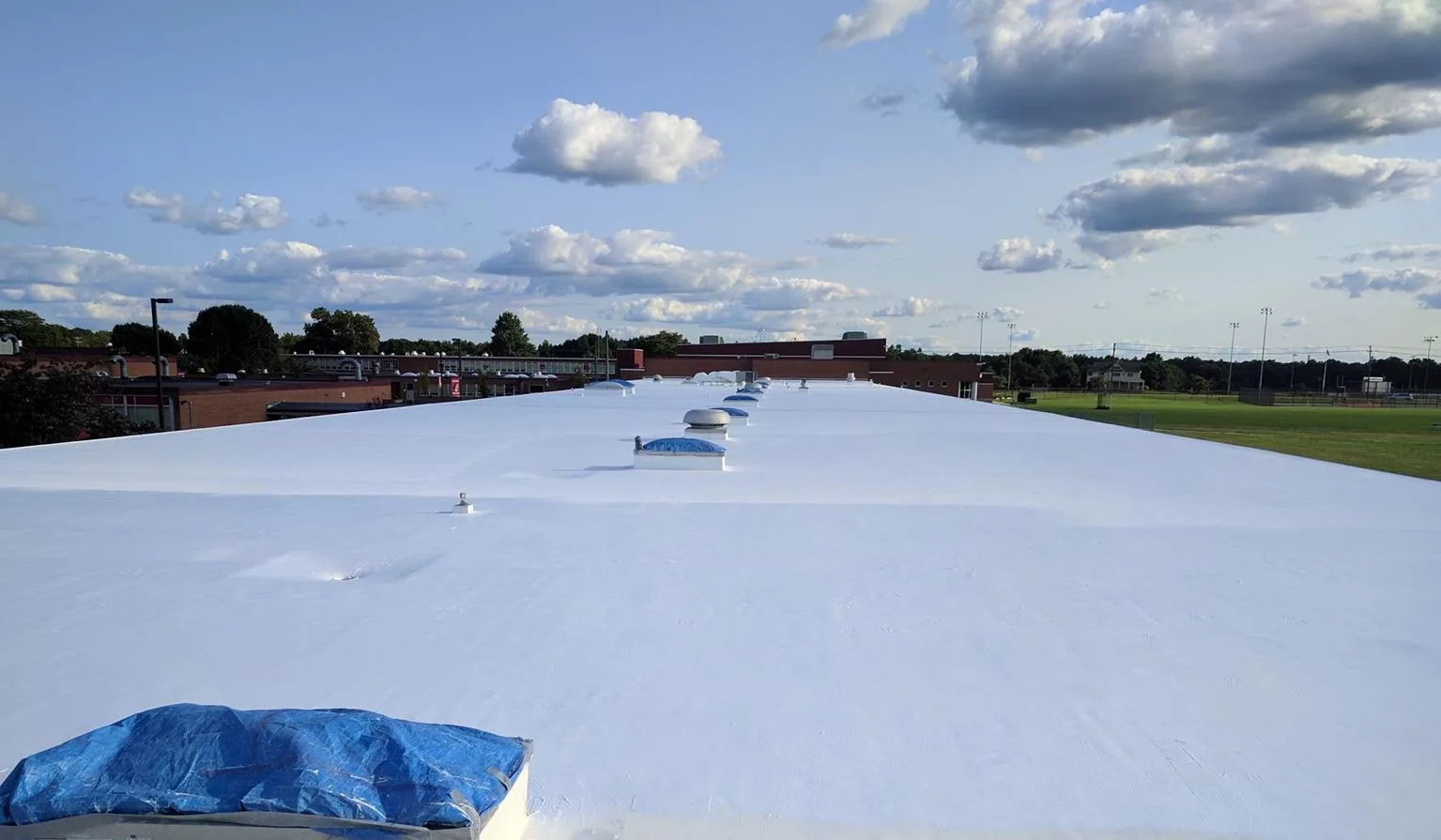 Commercial Roof Coating Restoration in Chico, CA
