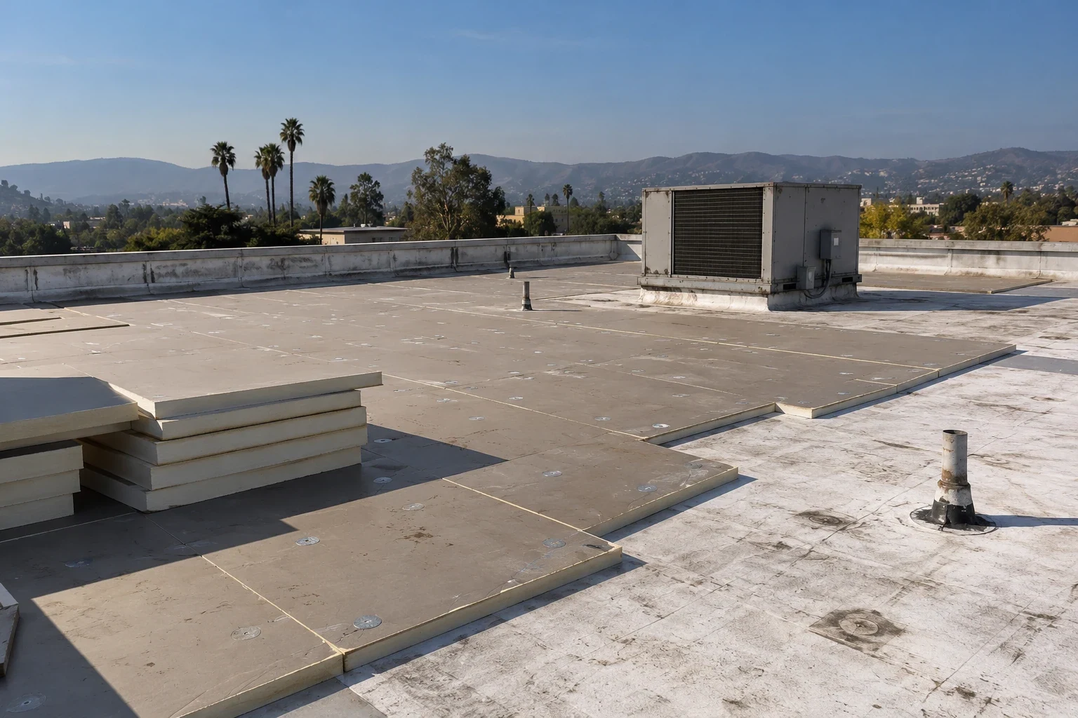 Commercial Roof Insulation and Cover Board in Chico, CA