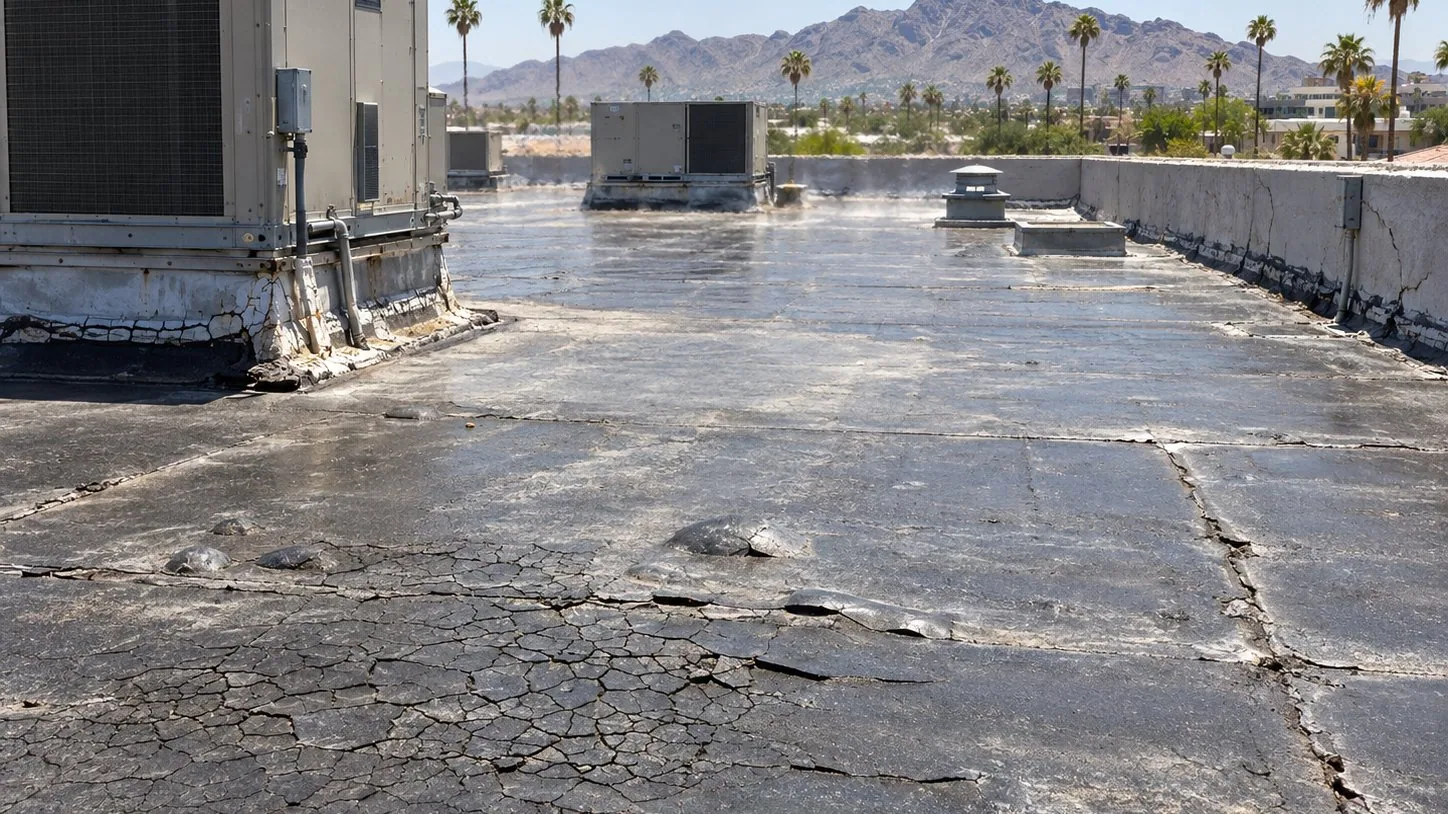 Commercial Storm Damage Roof Repair in Chico, CA